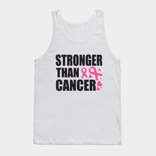 Stronger than cancer, Breast Cancer Awareness Tank Top